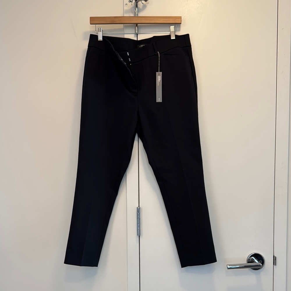 LOFT Marisa Skinny Pants in Charcoal